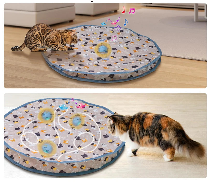 Interactive Hide and Seek Cat Toy