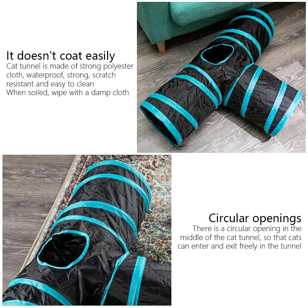 Collapsible Cat Tunnel – Ultimate Kitty Fun