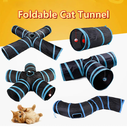 Collapsible Cat Tunnel – Ultimate Kitty Fun