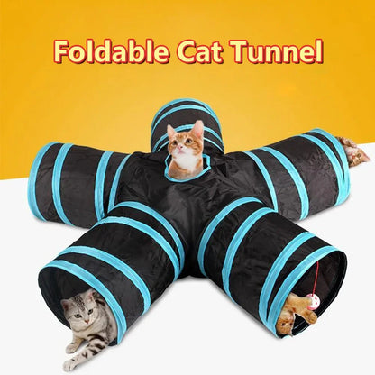 Collapsible Cat Tunnel – Ultimate Kitty Fun