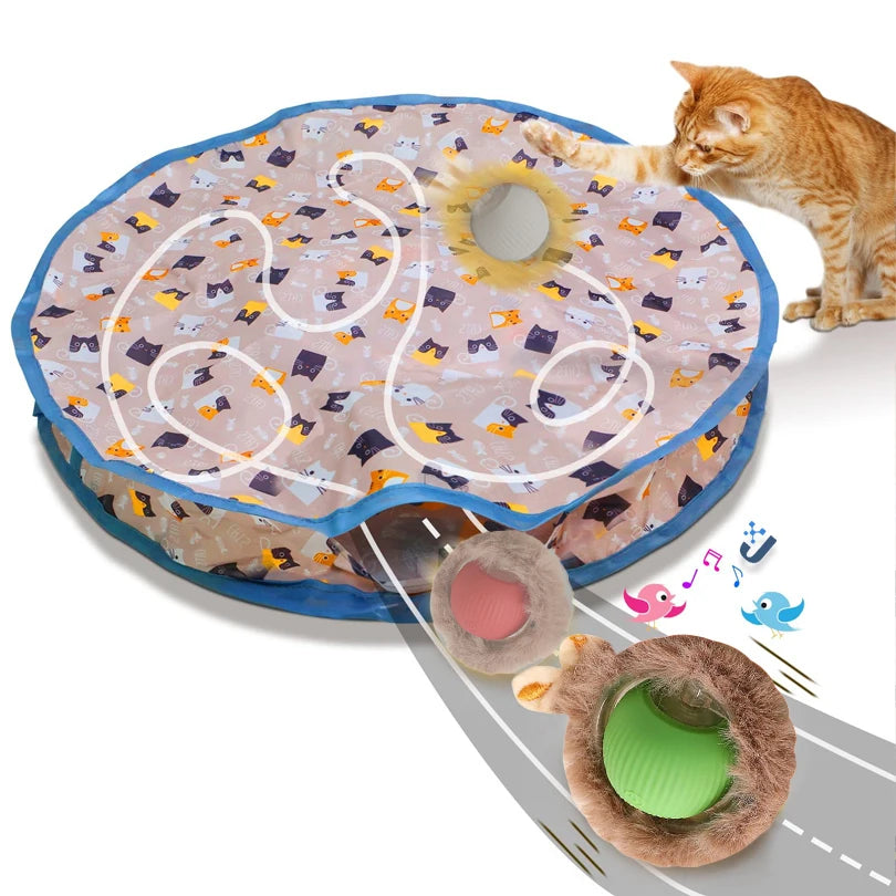 Interactive Hide and Seek Cat Toy